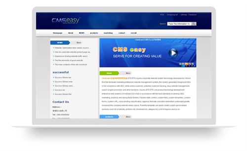 英文企业网站模板,公司网站模板